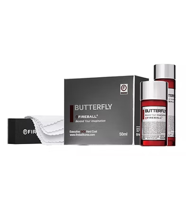 Fireball Butterfly Ceramic Coating 50 ml Profesyonel Tek Katmanlı Seramik Kaplama