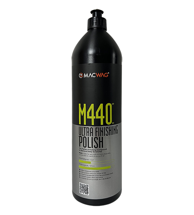 MacWag M.440 Ultra Finishing Polish 1 lt Profesyonel Ultra İnce Hare Giderici ve Final Parlatıcı