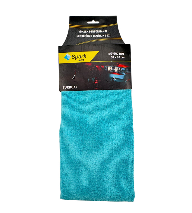 Spark M2310 Mikrofiber Havlu Oto Kurulama ve Genel Temizlik Bezi 50x60 cm