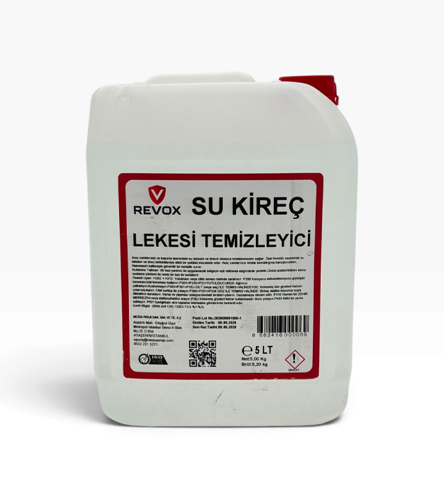 Revox Su ve Kireç Lekesi Temizleyici 5 lt