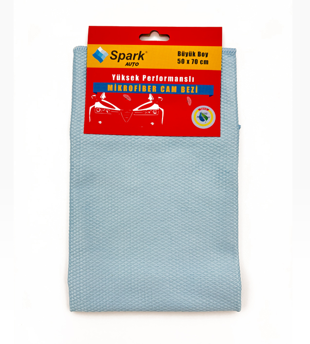 Spark M2311 Mikrofiber Oto Kurulama ve Cam Temizlik Bezi 50x70 cm