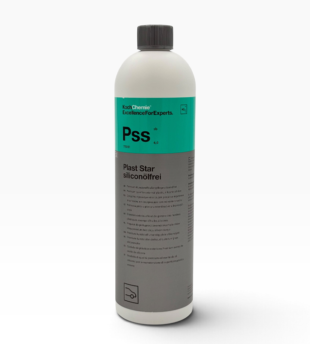 Koch Chemie PSS Plast Star Siliconolfrei 1 lt Silikonsuz Profesyonel Dış Plastik ve Kauçuk Bakım Ürünü