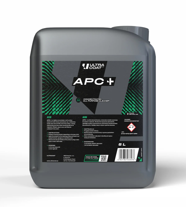 Ultracoat APC+ Çok Amaçlı Genel Araç Temizleyici 5 lt