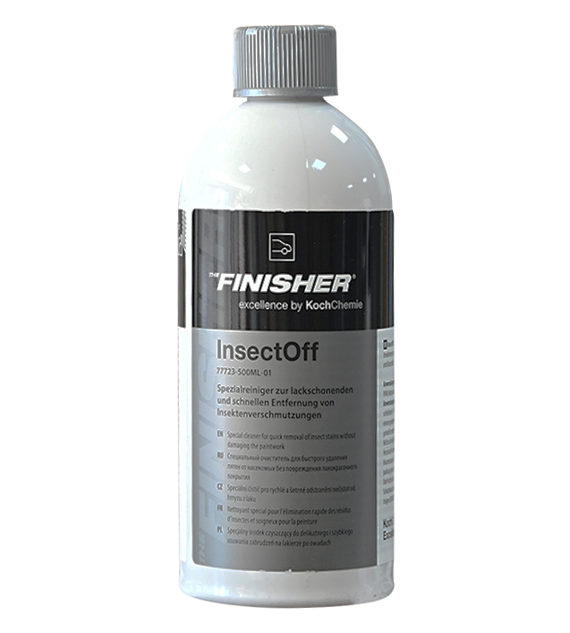 Koch Chemie Finisher Insect Off (IO) Böcek, Kuş Pisliği ve Organik Kir Temizleyici Hızlı Etkili Temizlik Spreyi
